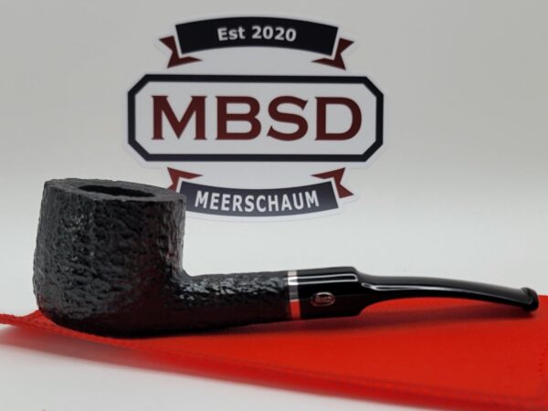 Rossi By Savinelli Lucca 8121 EX Rusticated Pot Briar Tobacco Pipe, Italy [SOLD OUT] - Image 4