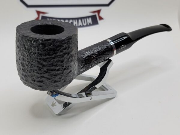 Rossi By Savinelli Lucca 8121 EX Rusticated Pot Briar Tobacco Pipe, Italy [SOLD OUT] - Image 6