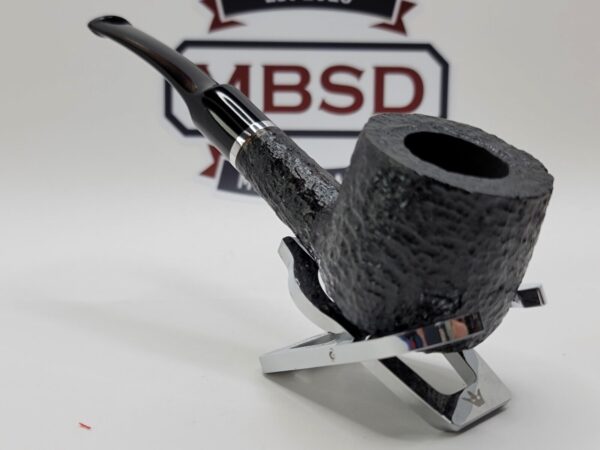 Rossi By Savinelli Lucca 8121 EX Rusticated Pot Briar Tobacco Pipe, Italy [SOLD OUT] - Image 9