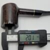 Rossi By Savinelli Notte 8311 Poker Sitter Briar Tobacco Smoking Pipe, Italy [SOLD OUT] - Image 18
