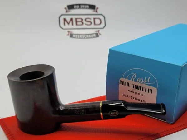 Rossi By Savinelli Notte 8311 Poker Sitter Briar Tobacco Smoking Pipe, Italy [SOLD OUT]