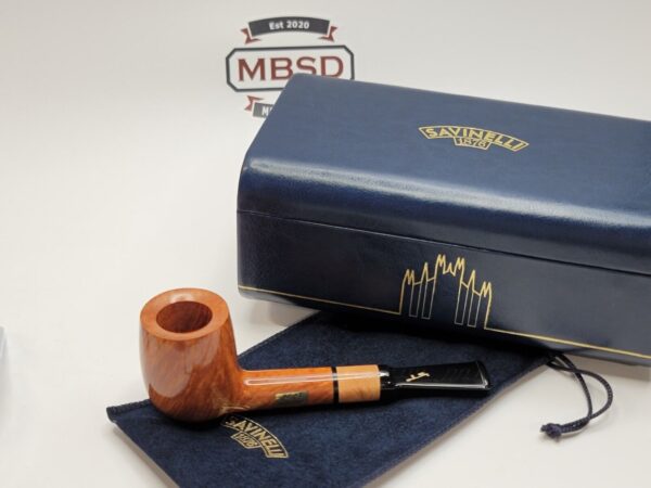 Savinelli Collection 2023 Smooth Natural 19/59 Limited Edition Briar Pipe, 6mm [SOLD OUT] - Image 4