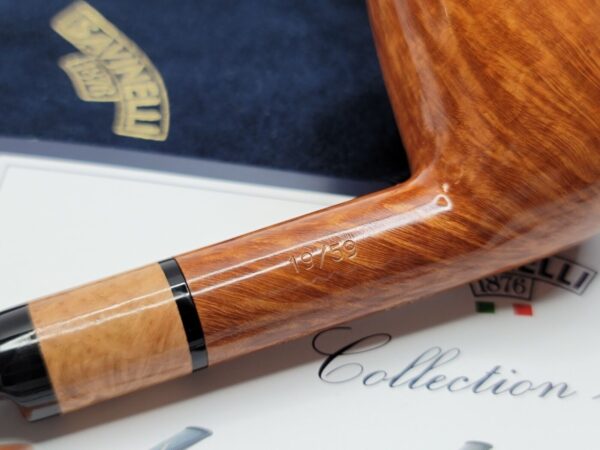 Savinelli Collection 2023 Smooth Natural 19/59 Limited Edition Briar Pipe, 6mm [SOLD OUT] - Image 7