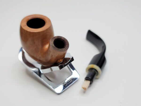 Savinelli Mattone 614 Smooth Oom Paul Briar Tobacco Pipe, w/ Pouch, 6mm [SOLD OUT] - Image 13