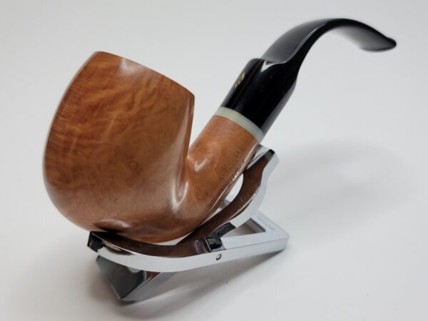 Savinelli Mattone 614 Smooth Oom Paul Briar Tobacco Pipe, w/ Pouch, 6mm [SOLD OUT] - Image 5