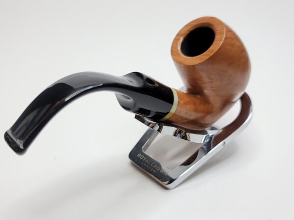 Savinelli Mattone 614 Smooth Oom Paul Briar Tobacco Pipe, w/ Pouch, 6mm [SOLD OUT] - Image 7