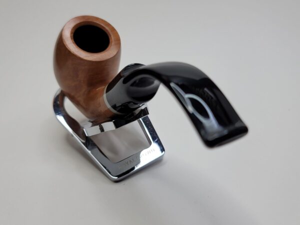 Savinelli Mattone 614 Smooth Oom Paul Briar Tobacco Pipe, w/ Pouch, 6mm [SOLD OUT] - Image 9