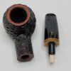 Savinelli Porto Cervo Rusticated 320 KS Author Briar Tobacco Pipe, 6mm Filter [SOLD OUT] - Image 14