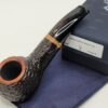 Savinelli Porto Cervo Rusticated 320 KS Author Briar Tobacco Pipe, 6mm Filter [SOLD OUT] - Image 3