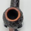 Savinelli Porto Cervo Rusticated 320 KS Author Briar Tobacco Pipe, 6mm Filter [SOLD OUT] - Image 5