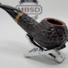 Savinelli Porto Cervo Rusticated 320 KS Author Briar Tobacco Pipe, 6mm Filter [SOLD OUT] - Image 6