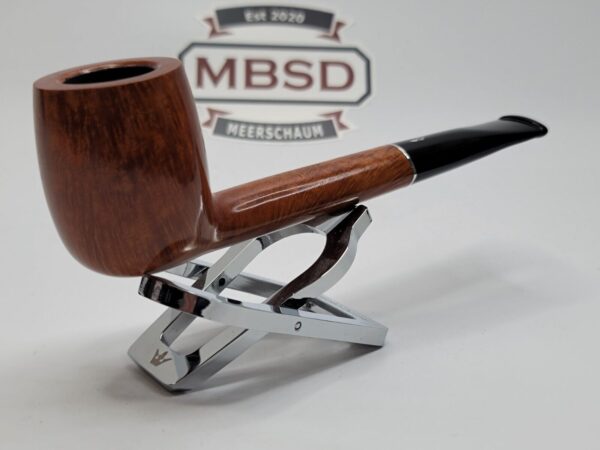 Savinelli Tre 802 Smooth Canadian Briar Tobacco Smoking Pipe, Italy [SOLD OUT] - Image 4