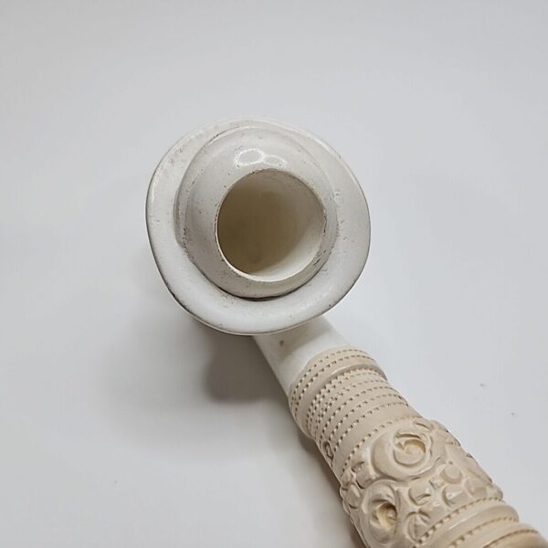 Vintage Unsmoked Churchwarden Block Meerschaum Tobacco Smoking Pipe, Sailer [SOLD OUT] - Image 5