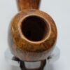Bennie Joe Pipe Smooth Apple Plateau Artisan Briar Tobacco Pipe, Ebonite [SOLD OUT] - Image 11