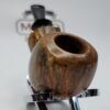 Bennie Joe Pipe Smooth Apple Plateau Artisan Briar Tobacco Pipe, Ebonite [SOLD OUT] - Image 12