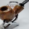 Bennie Joe Pipe Smooth Apple Plateau Artisan Briar Tobacco Pipe, Ebonite [SOLD OUT] - Image 13