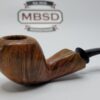 Bennie Joe Pipe Smooth Apple Plateau Artisan Briar Tobacco Pipe, Ebonite [SOLD OUT] - Image 14