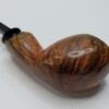 Bennie Joe Pipe Smooth Apple Plateau Artisan Briar Tobacco Pipe, Ebonite [SOLD OUT] - Image 16