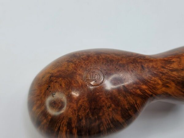 Bennie Joe Pipe Smooth Apple Plateau Artisan Briar Tobacco Pipe, Ebonite [SOLD OUT] - Image 17