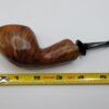 Bennie Joe Pipe Smooth Apple Plateau Artisan Briar Tobacco Pipe, Ebonite [SOLD OUT] - Image 18