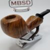 Bennie Joe Pipe Smooth Apple Plateau Artisan Briar Tobacco Pipe, Ebonite [SOLD OUT] - Image 5