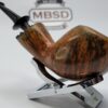 Bennie Joe Pipe Smooth Apple Plateau Artisan Briar Tobacco Pipe, Ebonite [SOLD OUT] - Image 10