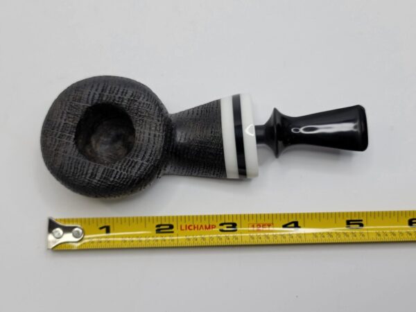Bennie Joe Pipes Squat Tomato Bog Oak Morta Tobacco Smoking Pipe, Ebonite [SOLD OUT] - Image 14