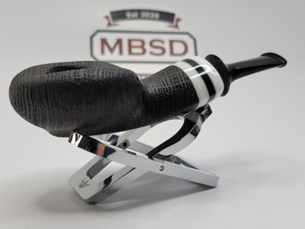 Bennie Joe Pipes Squat Tomato Bog Oak Morta Tobacco Smoking Pipe, Ebonite [SOLD OUT] - Image 5