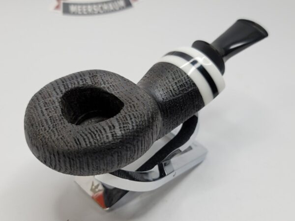 Bennie Joe Pipes Squat Tomato Bog Oak Morta Tobacco Smoking Pipe, Ebonite [SOLD OUT] - Image 6