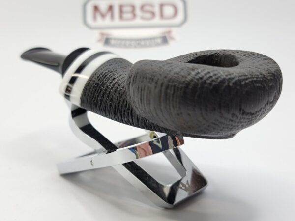 Bennie Joe Pipes Squat Tomato Bog Oak Morta Tobacco Smoking Pipe, Ebonite [SOLD OUT] - Image 10