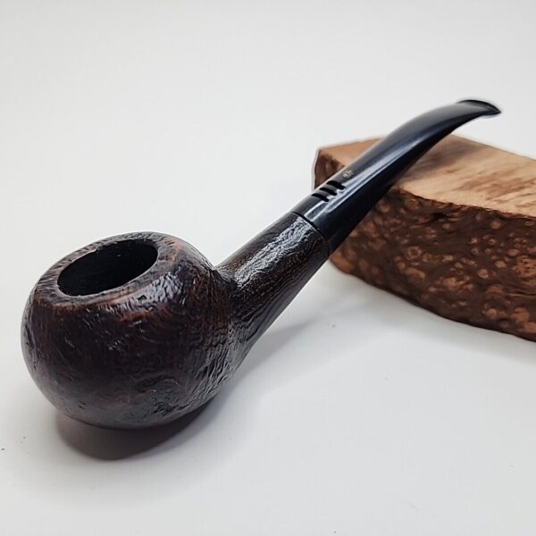 EA Carey Magic Inch Rusticated Bent Author Estate Briar Tobacco Pipe [SOLD OUT]