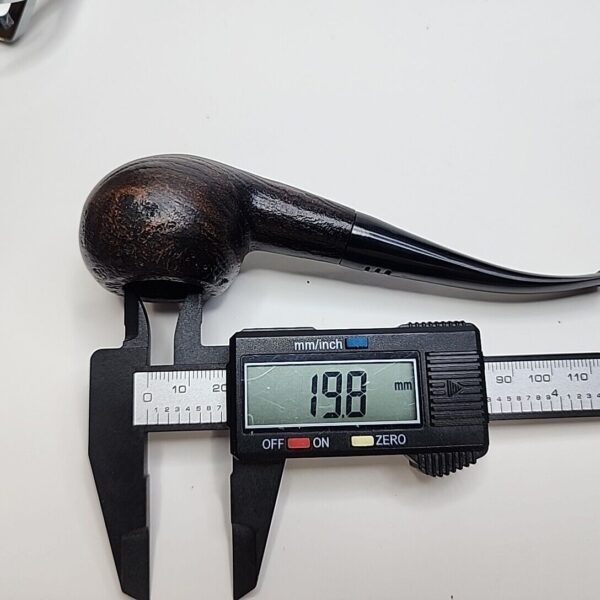 EA Carey Magic Inch Rusticated Bent Author Estate Briar Tobacco Pipe [SOLD OUT] - Image 8