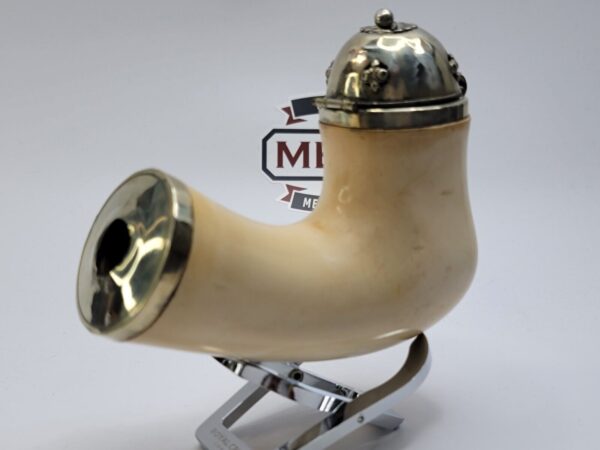 Large Antique 19th Century Block Meerschaum Kalmasch Tobacco Smoking Pipe [SOLD OUT] - Image 12