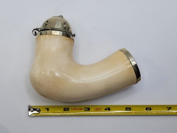 Large Antique 19th Century Block Meerschaum Kalmasch Tobacco Smoking Pipe [SOLD OUT] - Image 16