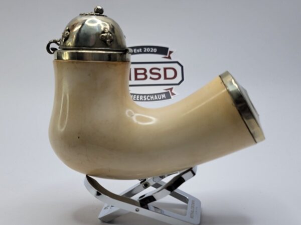 Large Antique 19th Century Block Meerschaum Kalmasch Tobacco Smoking Pipe [SOLD OUT] - Image 10