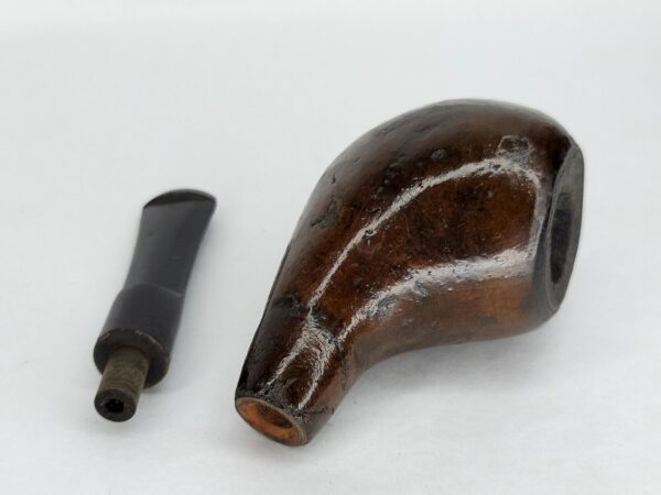 Large Chubby Cherry Wood Estate Tobacco Pipe [SOLD OUT] - Image 9