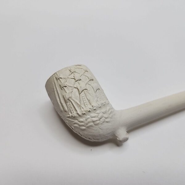 Lot Of 5 Vintage Unsmoked Clay Tobacco Pipes [SOLD OUT] - Image 7