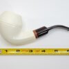 MBSD Meerschaum Bent Bulldog Block Meerschaum Tobacco Pipe, 9mm Filter [SOLD OUT] - Image 13
