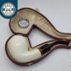 MBSD Meerschaum Bent Bulldog Block Meerschaum Tobacco Pipe, 9mm Filter [SOLD OUT] - Image 3