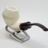 MBSD Meerschaum Bent Bulldog Block Meerschaum Tobacco Pipe, 9mm Filter [SOLD OUT] - Image 5