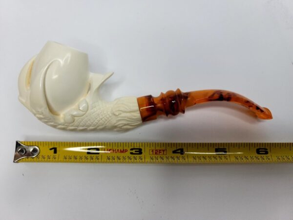 MBSD Meerschaum Block Meerschaum Tobacco Pipe Of Claw Holding Egg [SOLD OUT] - Image 11