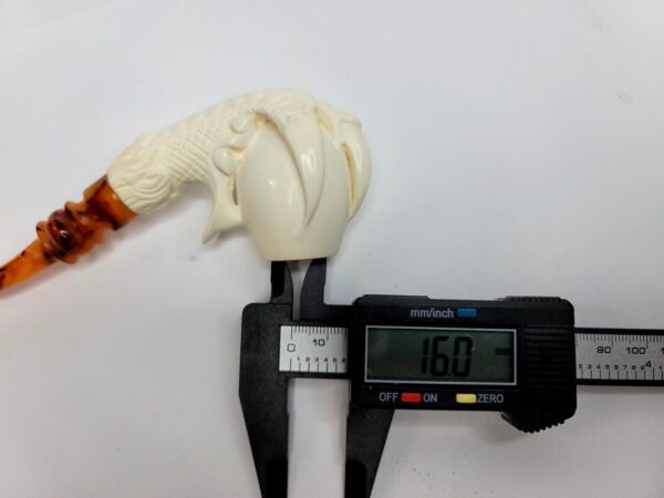 MBSD Meerschaum Block Meerschaum Tobacco Pipe Of Claw Holding Egg [SOLD OUT] - Image 12