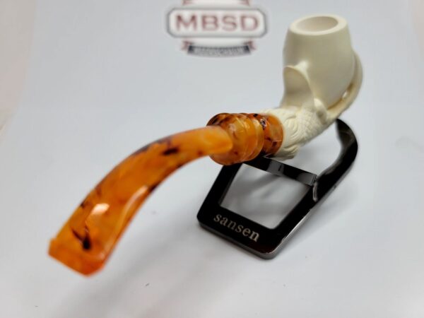 MBSD Meerschaum Block Meerschaum Tobacco Pipe Of Claw Holding Egg [SOLD OUT] - Image 9