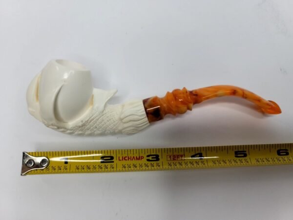 MBSD Meerschaum Block Meerschaum Tobacco Pipe Of Claw Holding Egg [SOLD OUT] - Image 11