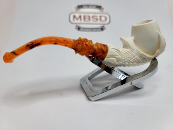 MBSD Meerschaum Block Meerschaum Tobacco Pipe Of Claw Holding Egg [SOLD OUT] - Image 7