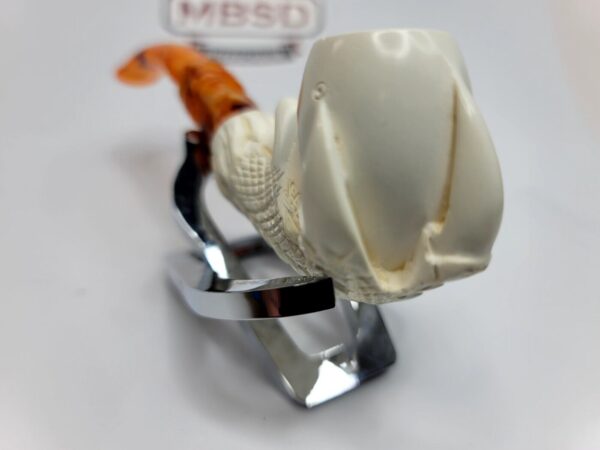 MBSD Meerschaum Block Meerschaum Tobacco Pipe Of Claw Holding Egg [SOLD OUT] - Image 8