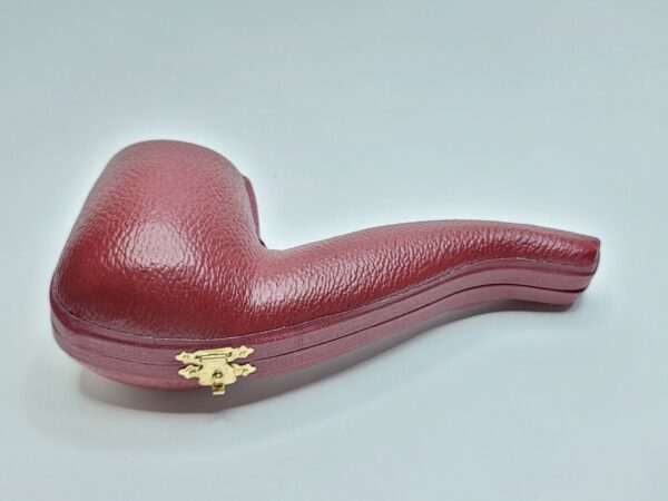 MBSD Meerschaum Deluxe Bent Brandy Block Meerschaum Tobacco Pipe, 9mm Filter [SOLD OUT] - Image 18