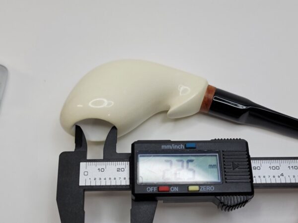 MBSD Meerschaum Deluxe Freehand Block Meerschaum Tobacco Pipe, High Grade... [SOLD OUT] - Image 17