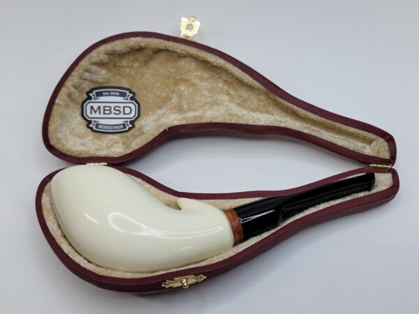 MBSD Meerschaum Deluxe Freehand Block Meerschaum Tobacco Pipe, High Grade... [SOLD OUT] - Image 6