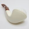 MBSD Meerschaum Deluxe Rusticated Bulldog Block Meerschaum Tobacco Pipe, 9mm [SOLD OUT] - Image 13